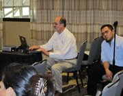 Carlos Rincón coordinó el taller