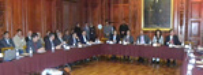 Los nuevos directivos de la COCEF y el BDAN se reúnen con el Gobernador de Chihuahua